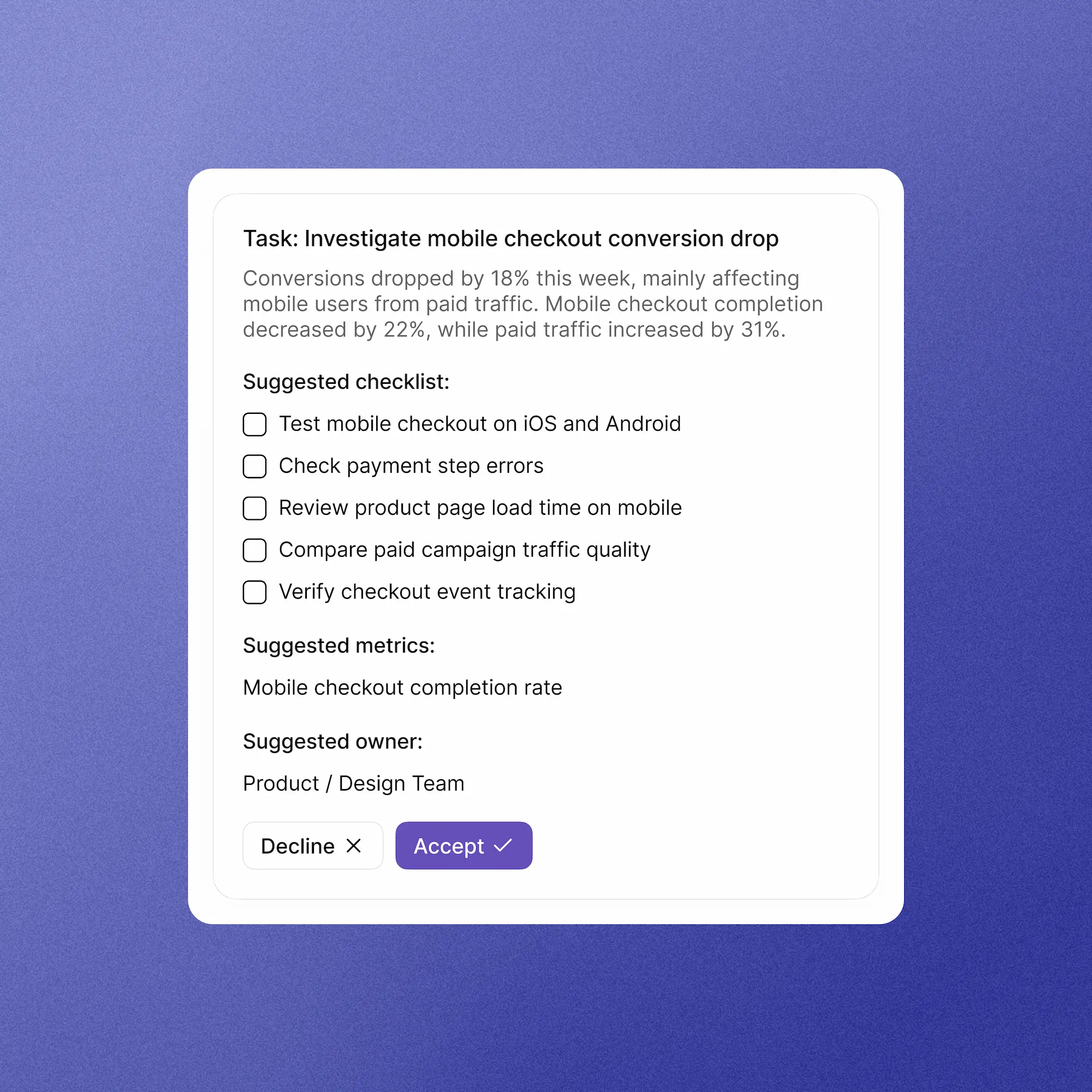 Analytics UI element 01